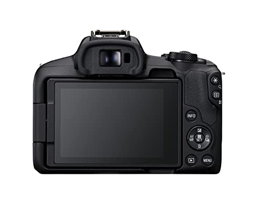 Canon EOS R50 Mirrorless Camera RF-S18-45mm F4.5-6.3 is STM Lens Kit, 24.2 Megapixel CMOS (APS-C) Sensor, 4K Video, Hybrid Camera, Photo and Video