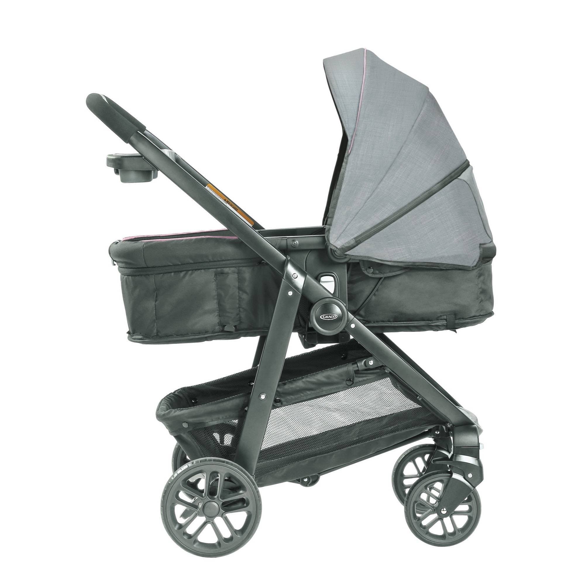 Graco Modes Bassinet Baby Stroller u0026 Infant Car Seat Travel System, Carlee Pink