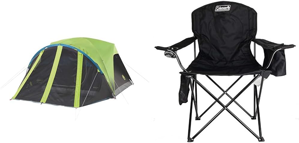 Coleman Carlsbad Dark Room Camping Tent with Screened Porch