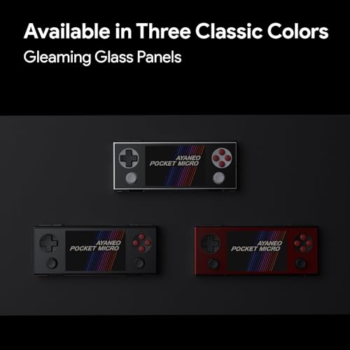 AYANEO Pocket Micro Android Handheld - 3.5" IPS Retro Gaming Console with Helio G99, 8GB+256GB, 2600mAh Battery, CNC Aluminum Frame, Hall Joystick