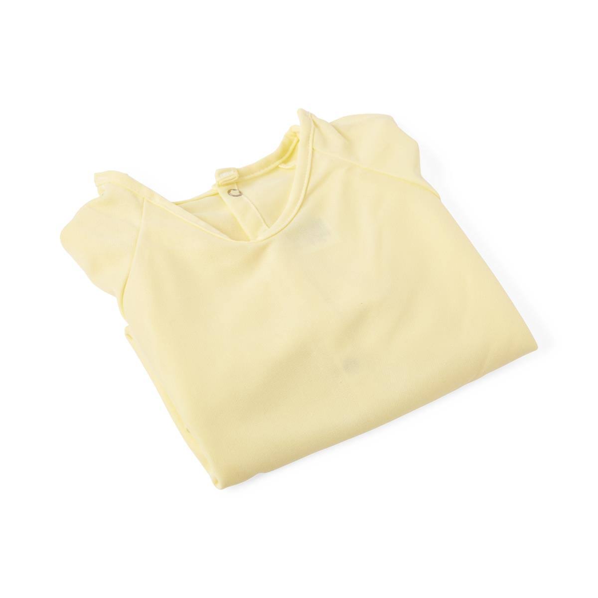 Comfort-Knit Pediatric IV Gown- Yellow, Small