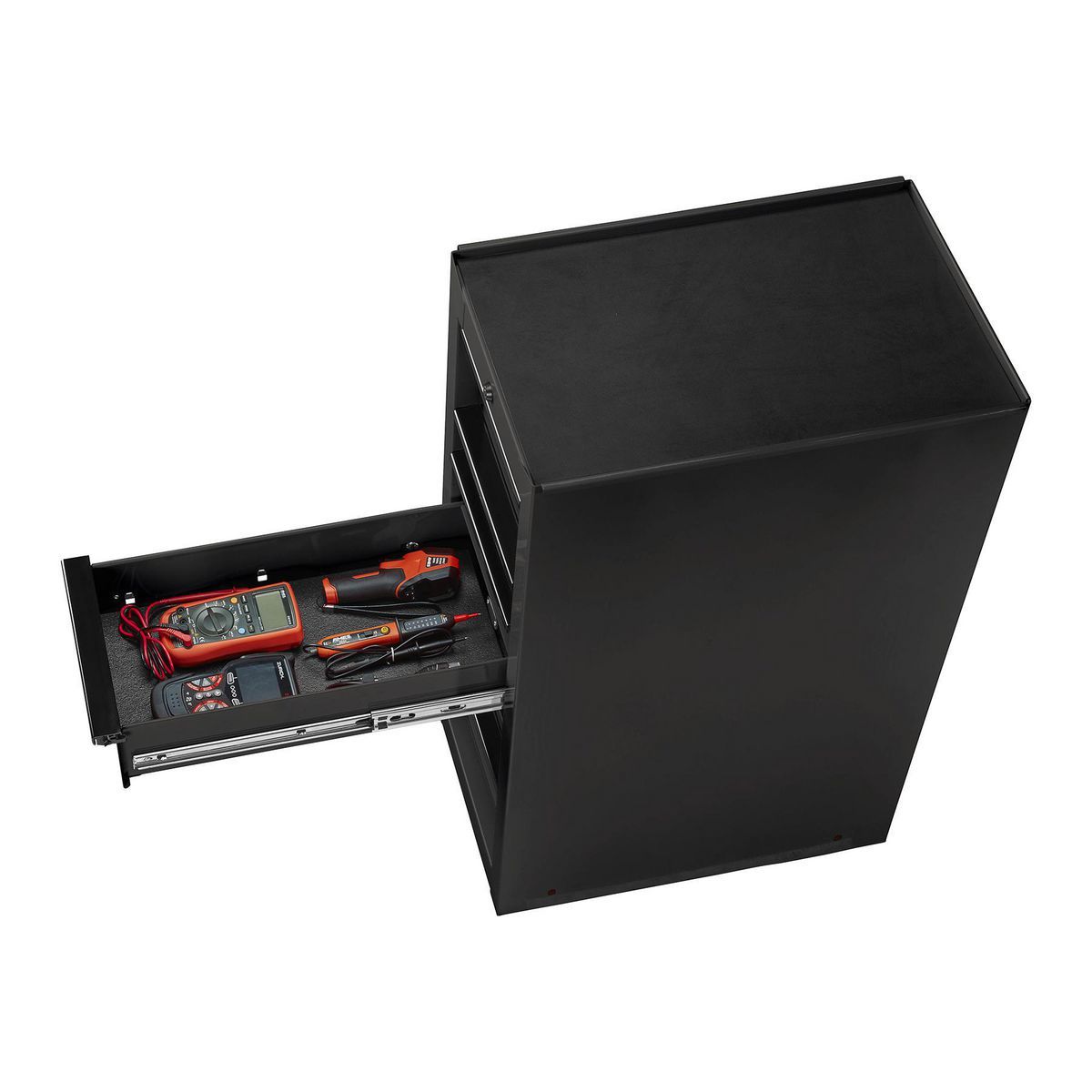 U.S. GENERAL 15 in. End Cabinet, Series 3, Slate Gray