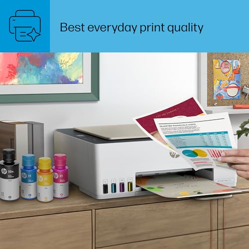 HP Smart Tank 5101 Wireless All-in-One Ink Tank Printer with up to 2 years of ink included (1F3Y0A)