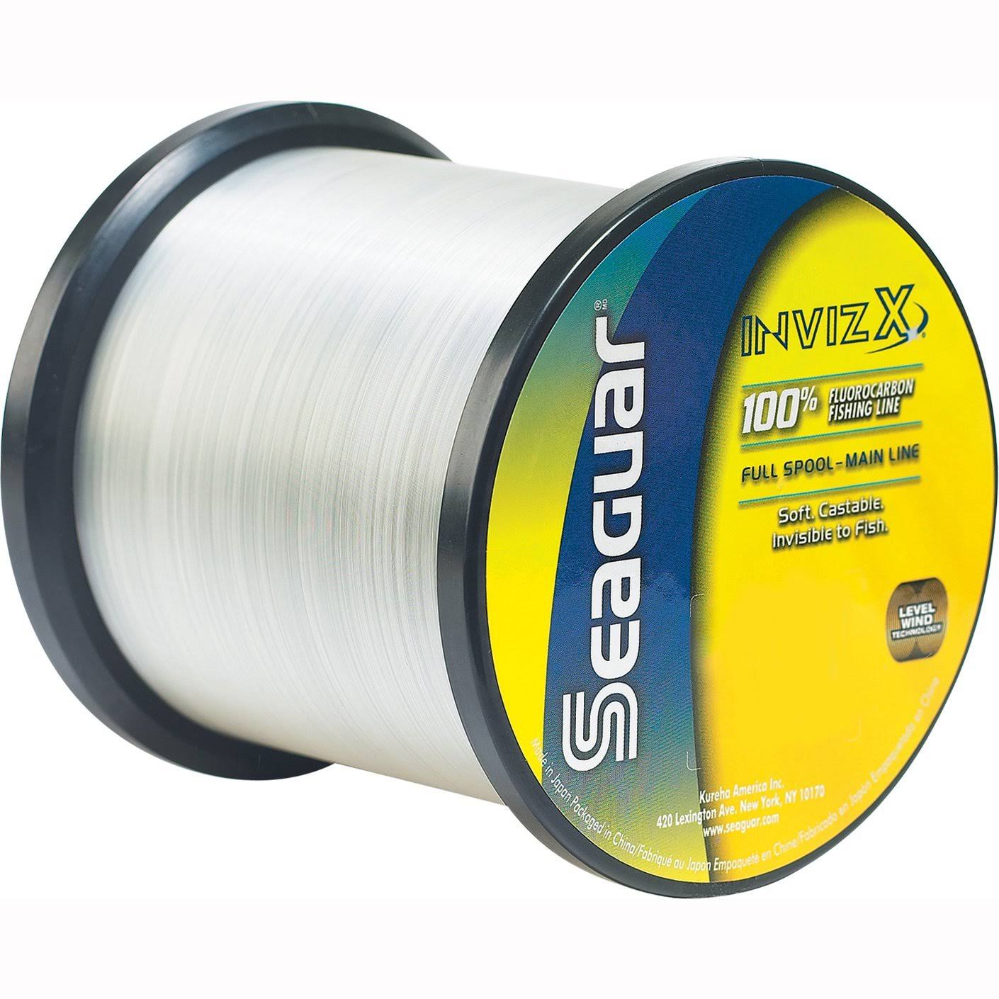 Seaguar Seaquar Invizx Fluorocarbon Fishing Line, 1,000 Yd