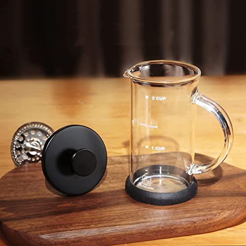coffee machines French Press Coffee Maker with Double Triple,Heat Resistant Borosilicate Glass,Stainless Steel Filter,for Home And Office