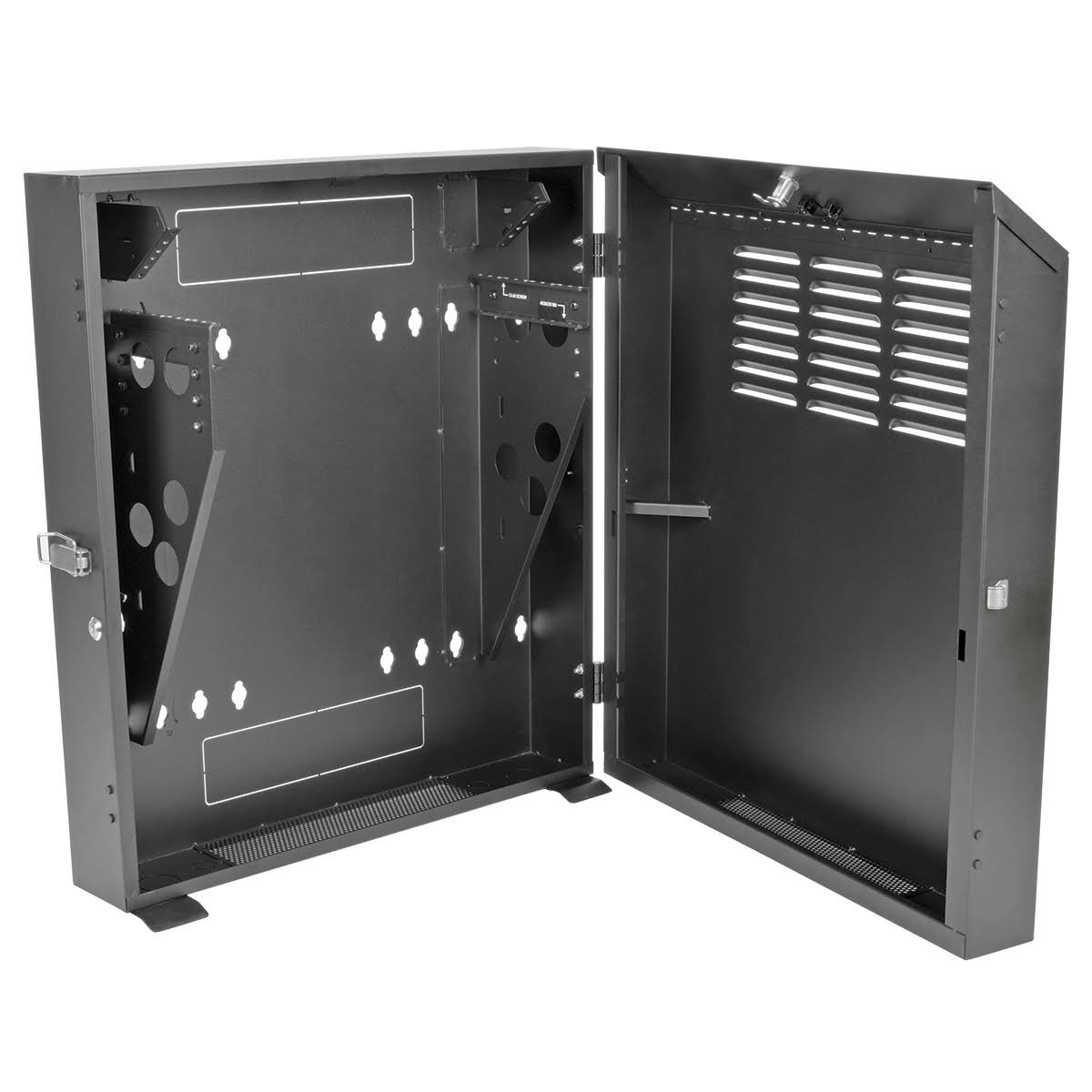 Tripp Lite 6U Wall Mount Low Profile Secure Rack Enclosure Cabinet Vertical Rack SRWF6U