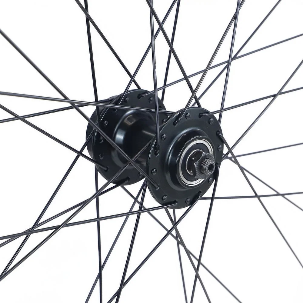 Mountain Bike 29" Double Wall Alloy Wheelset - Bicycle 32H Disc Brake MTB Wheelset, Quick Release Front Rear Wheels