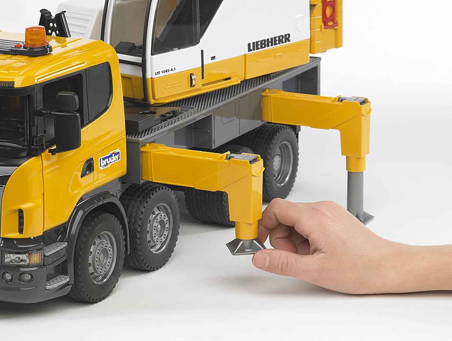 Bruder Scania R-Series Liebherr Crane with Lights and Sounds