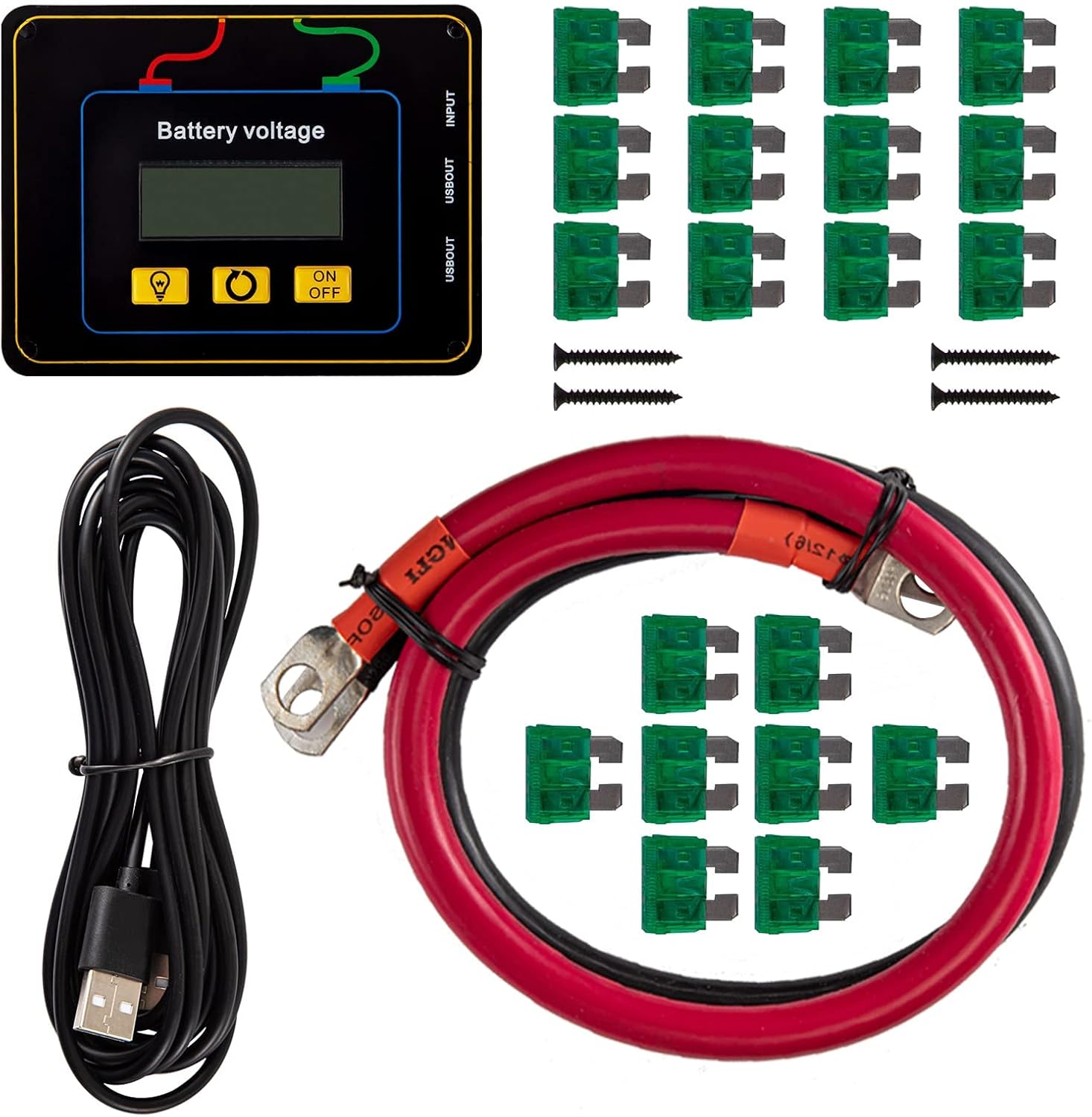 VEVOR Power Inverter, 5000W Modified Sine Wave Inverter, DC 36V to AC 120V Car Converter, with LCD Display, Remote Controller, LED Indicator