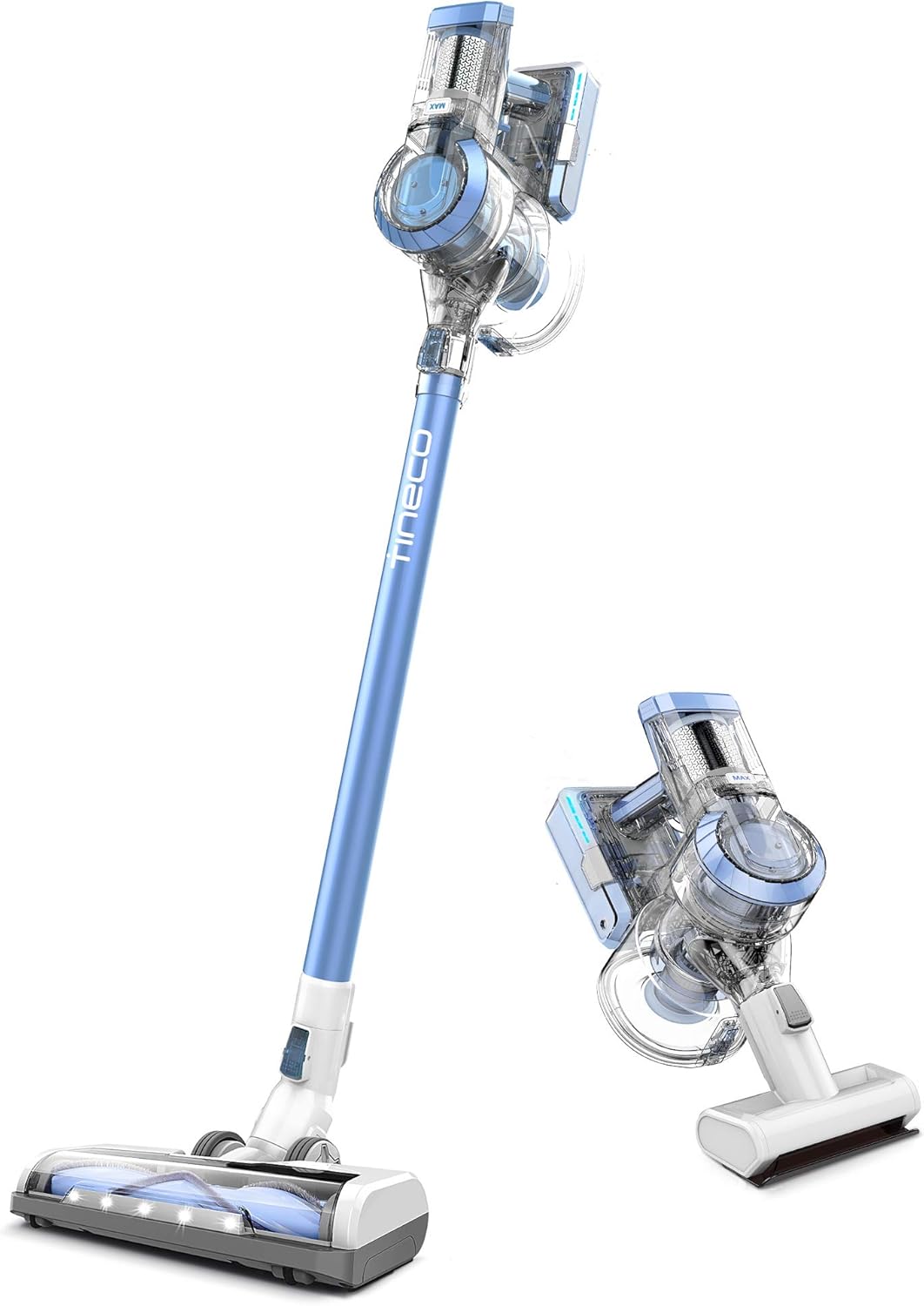 Tineco A11 Hero EX Cordless Stick Vacuum, Powerful Suction Handheld Vac Lightweight for Carpet Hard Floor