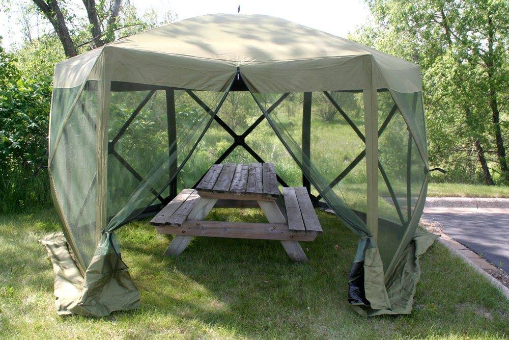 Clam Corporation 9281 Quick-Set Escape Shelter, Forest Green