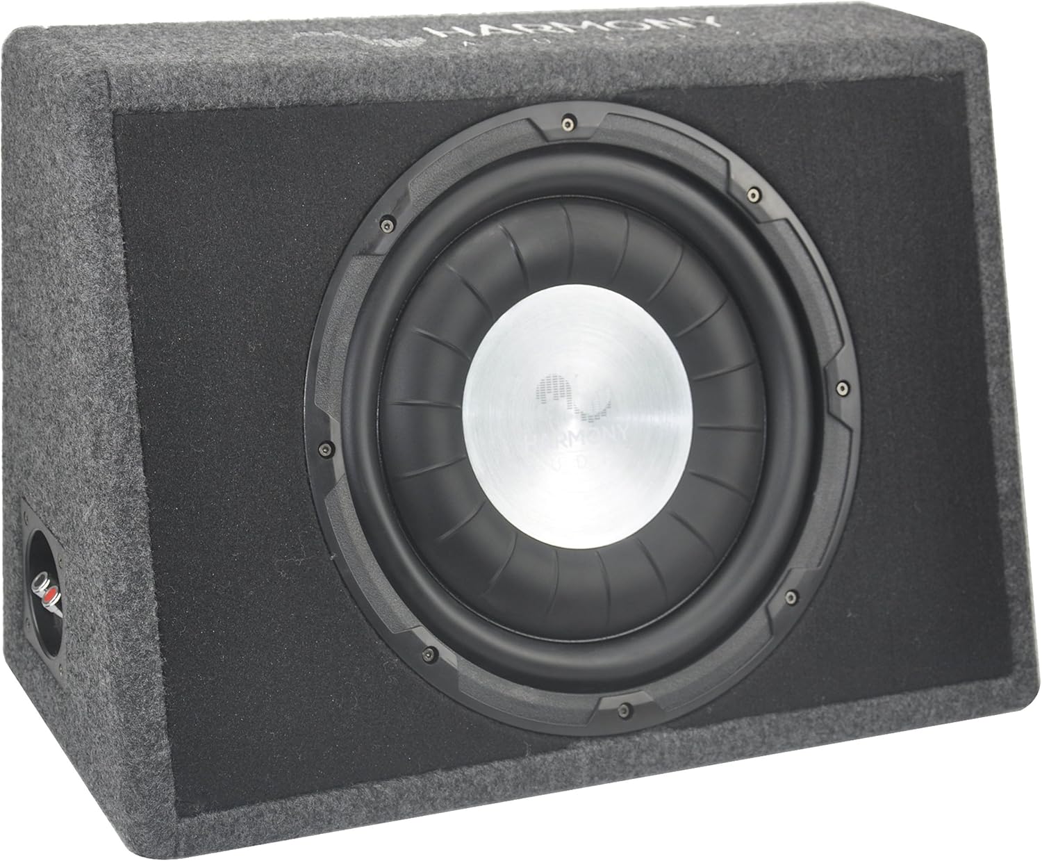 Harmony Audio HA-RD12 Car Rhythm Loaded Dual 12 Vented 1200W Sub Box Enclosure