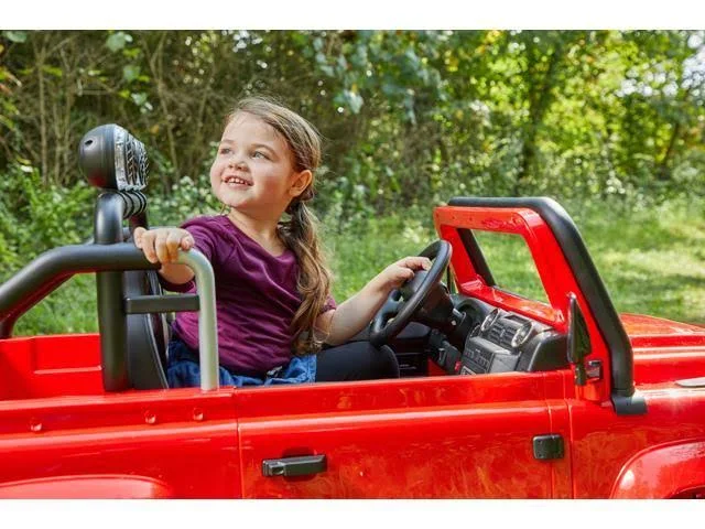 Huffy Land Rover 12V Electric Ride on Truck for Kids - Red
