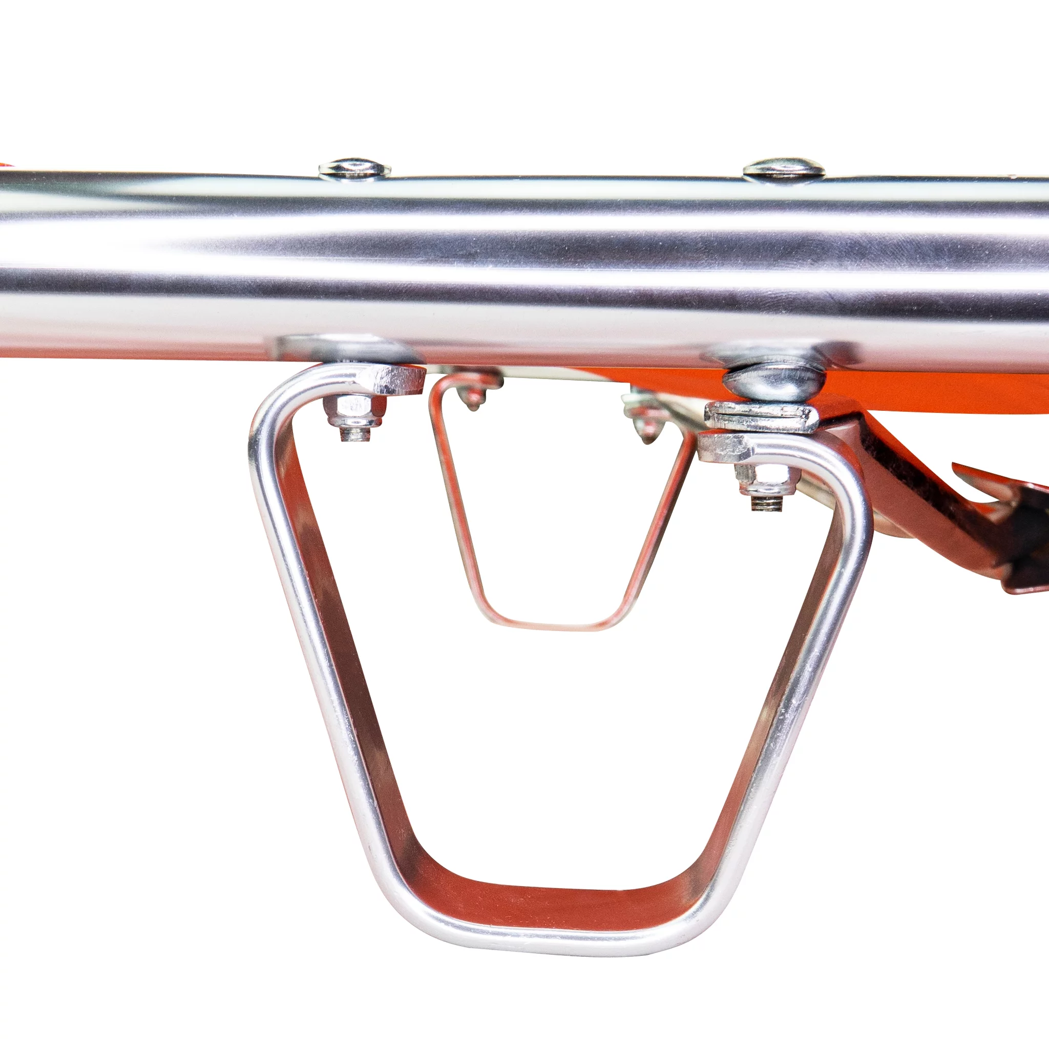 LINE2design EMT Gurneys Backboard Medical Folding Ambulance Gurneys Stretcher - Orange