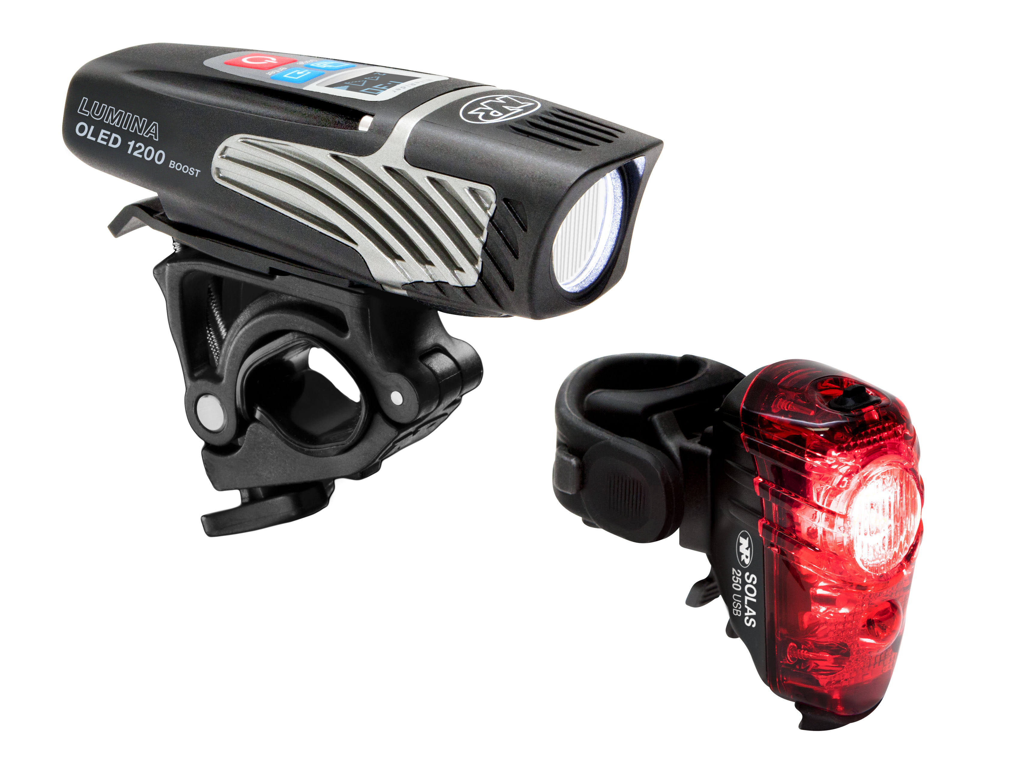 NiteRider Lumina OLED 1200 Boost / Solas 250 Combo