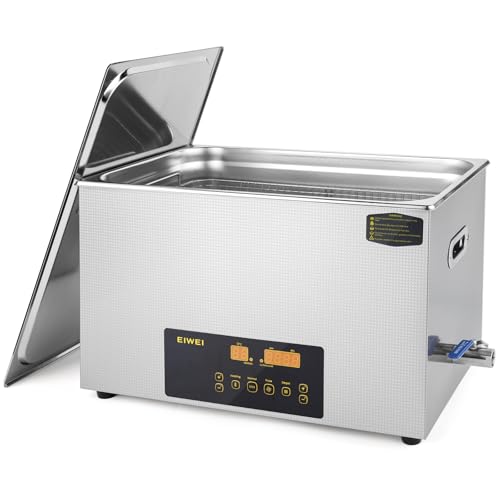 3L Ultrasonic Cleaner Dual-Frequency Professional Digital Stainless Steel Cleaning Machine with Heater Timer for Carburetor, Parts, Circuit Board