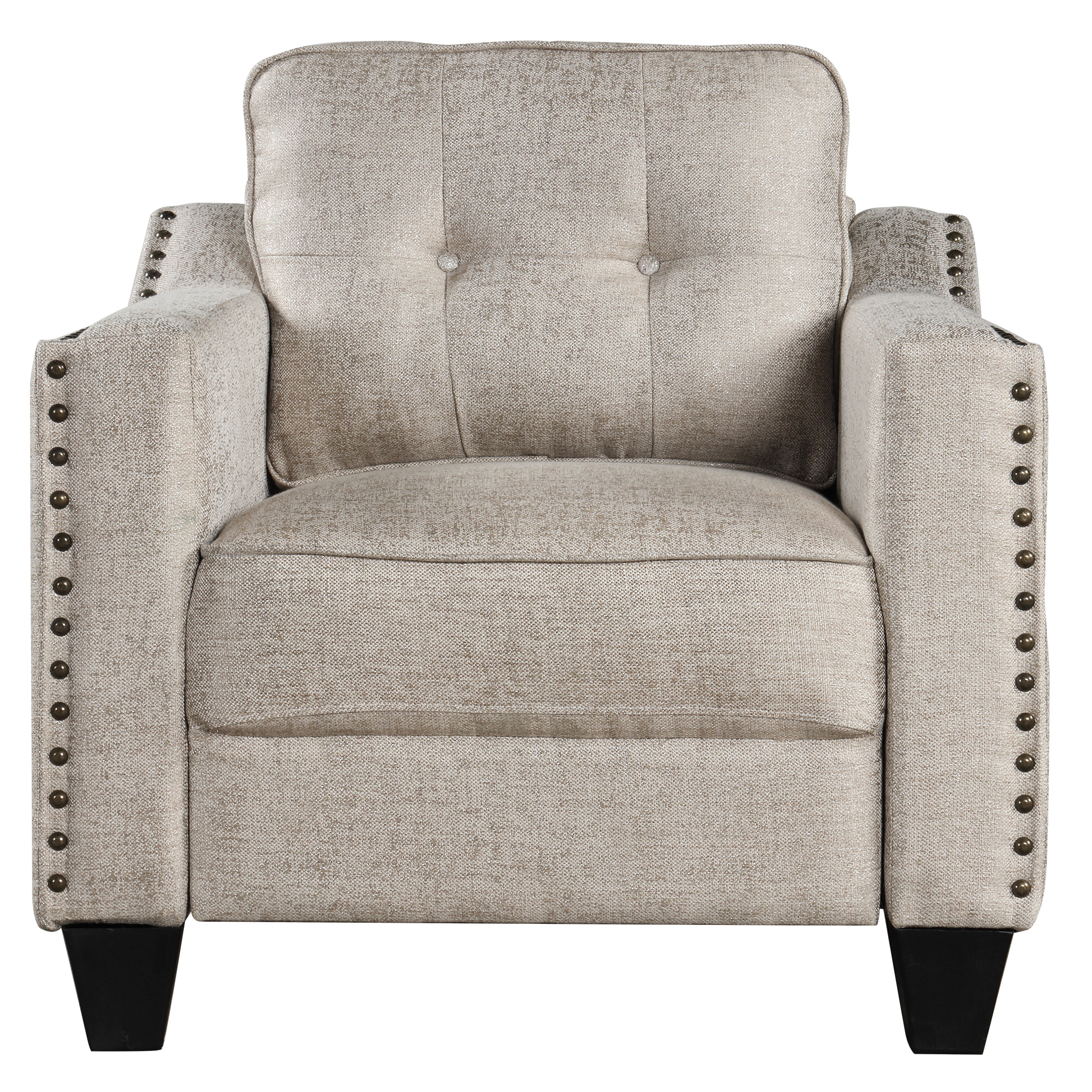 LANTRO JS 3 Piece Living Room Set with tufted cushions