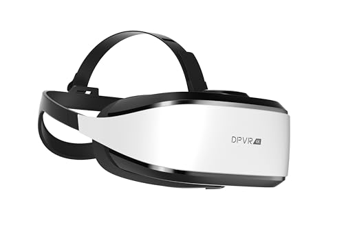 DPVR E3C Virtual Reality Headset, VR Set for Business of Egg Seats Headset, VR Simulator Riders, Moto, Time Machine 6 Seats and VR Flying
