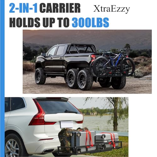 Hitch-Mount Bike Rack for Ebike Heavy-Duty