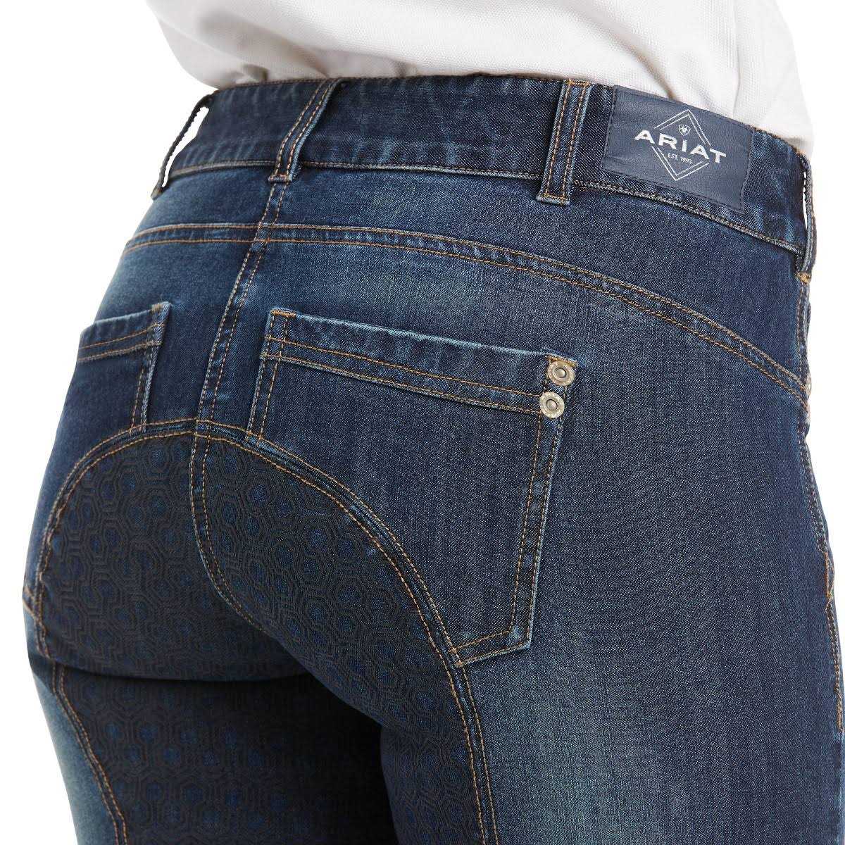 Ariat Halo Denim Full Seat Breech - Sports Supplies Online Store