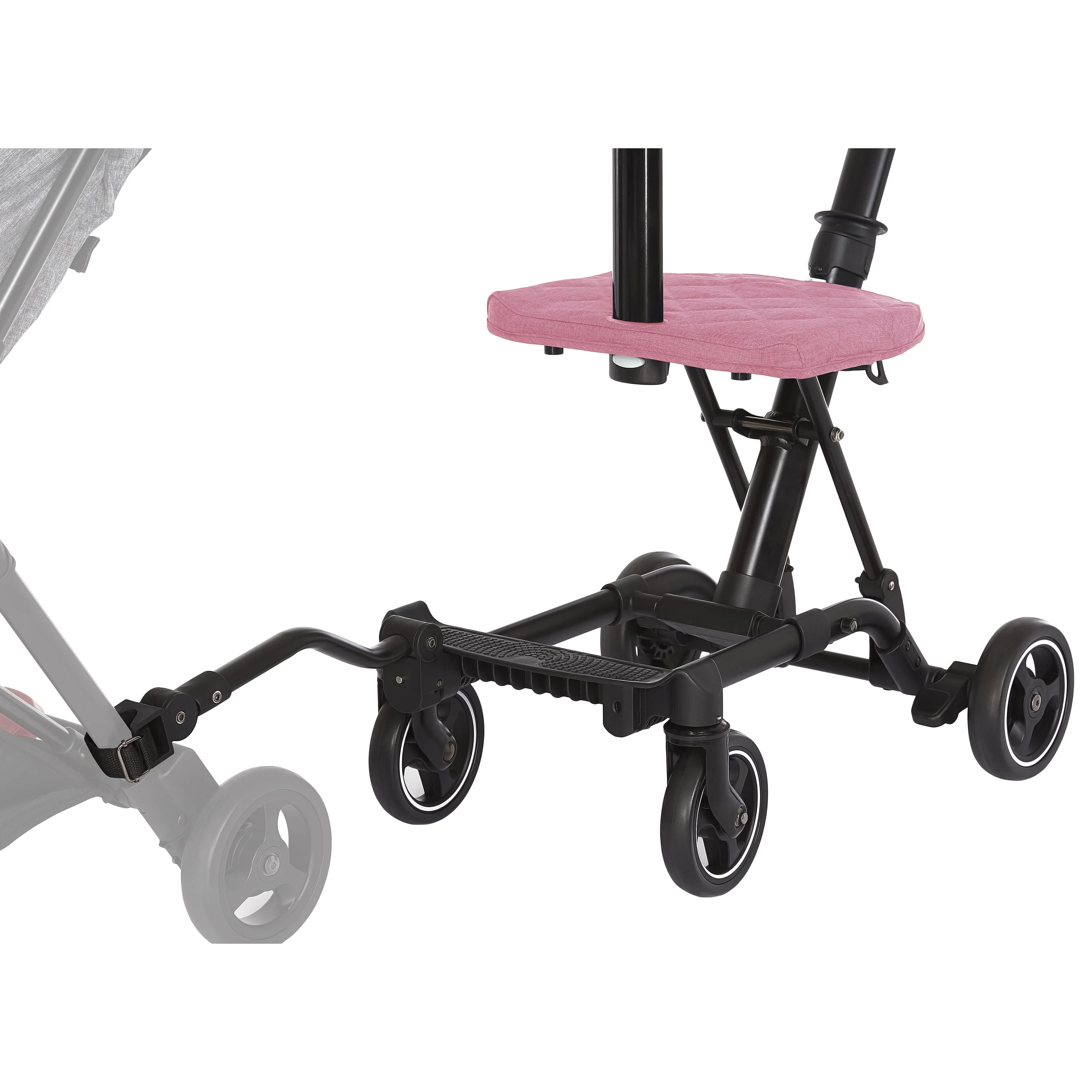 Dream On Me Coast Rider | Travel Stroller | Lightweight Stroller | Compact | Portable | Vacation Friendly Stroller, Black