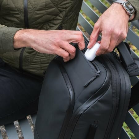 NOMATIC Travel Pack - 20L Water Resistant Laptop Bag - TSA-Ready Expandable Black Backpack
