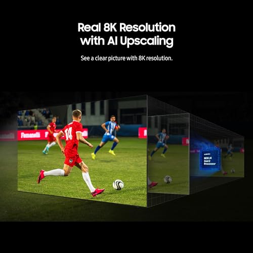 SAMSUNG 85-Inch Class QLED 8K QN800D Series Neo Quantum HDR Smart TV w/Dolby Atmos, Object Tracking Sound+, AI Motion Enhancer