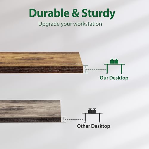 Agilestic L Shaped Electric Standing Desk with 2 Drawers, 63 Inch Ergonomic Adjustable Height Desk with Storage