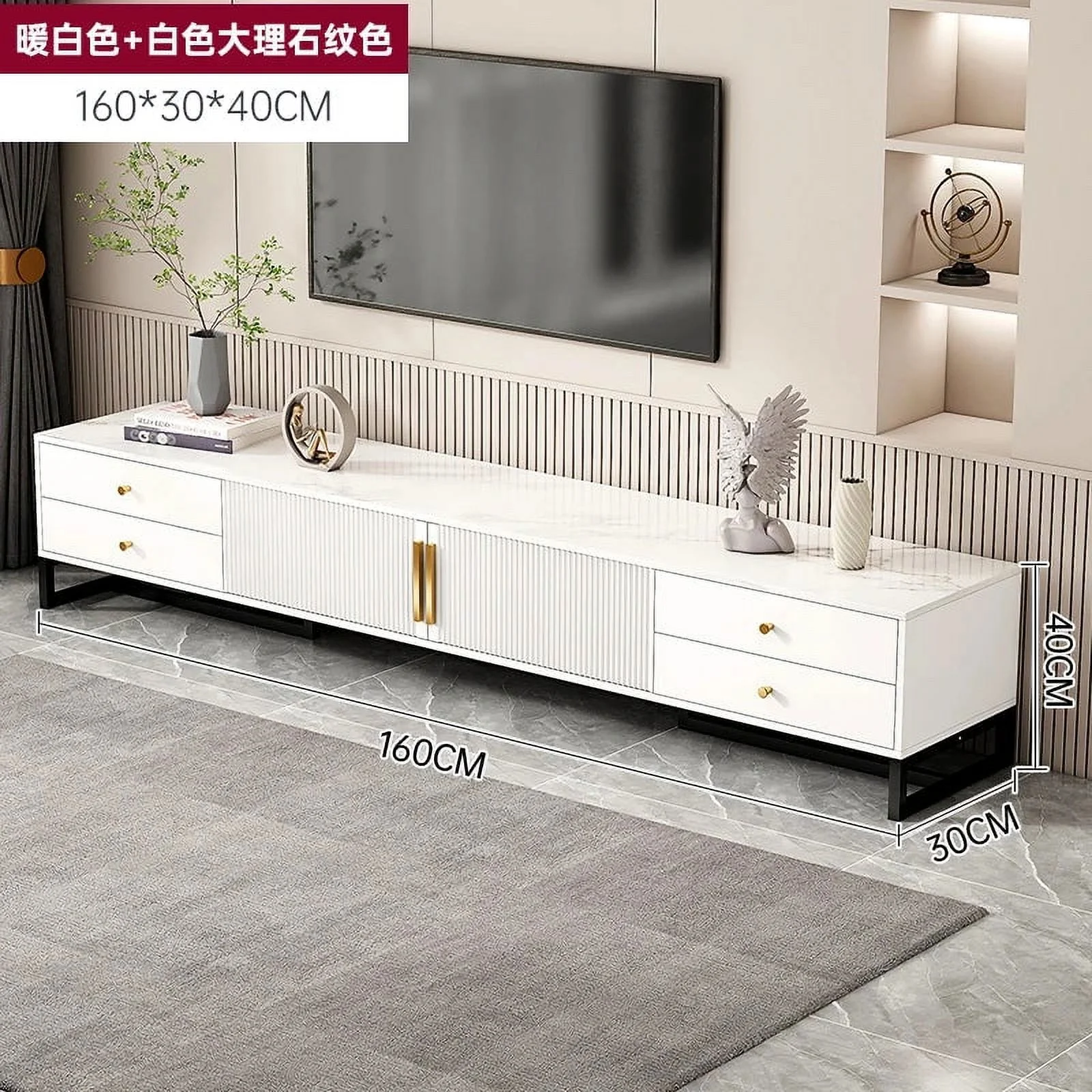 Drawer Storage Tv Stand Cabinet Living Room Wood Modern Tv Stand Cabinet Luxury Unique Mueble Para Tv Garden Furniture Sets