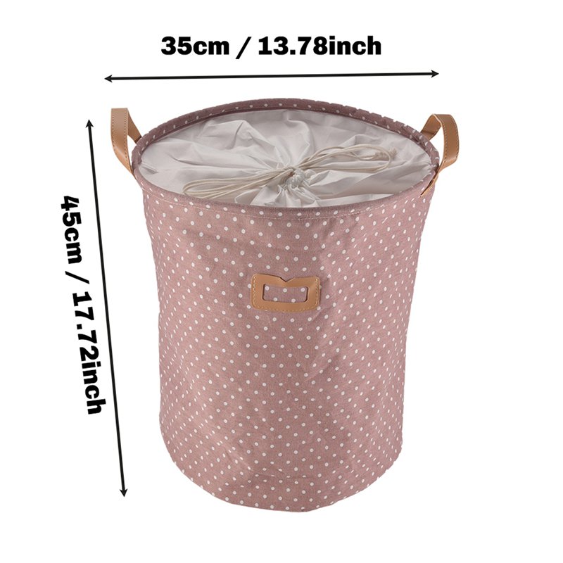 1 pcs * folding storage basket-Pink