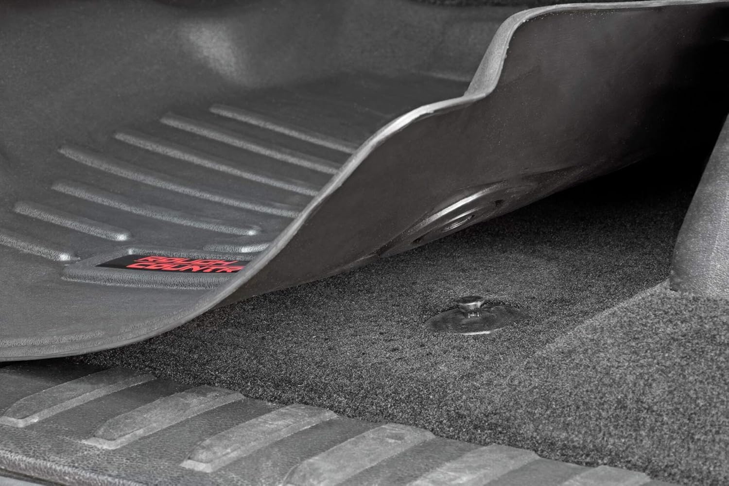 Rough Country Floor Liners (fits) 2012-2018 Ram Truck 1500 | Crew Cab/Mega Cab | Half Console | 1s/ 2nd Row | M-31313