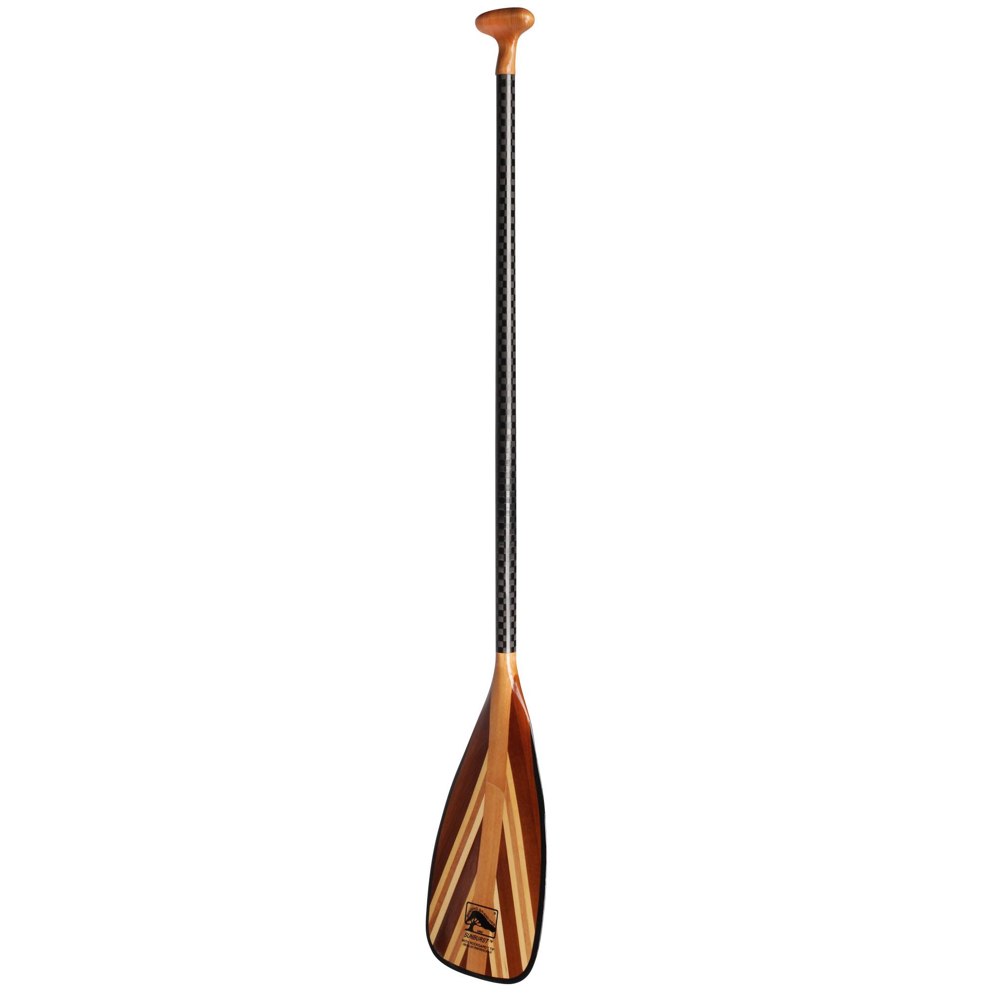 Bending Branches Sunburst 11 Canoe Paddle, Bent Shaft - Brown