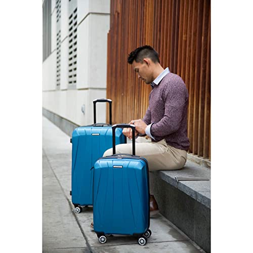 Samsonite Centric 2 Hardside Expandable Luggage with Spinner Wheels, Black, Carry-On 20-Inch