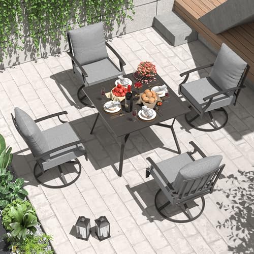 Patio Dining Set 7 Pieces for 6