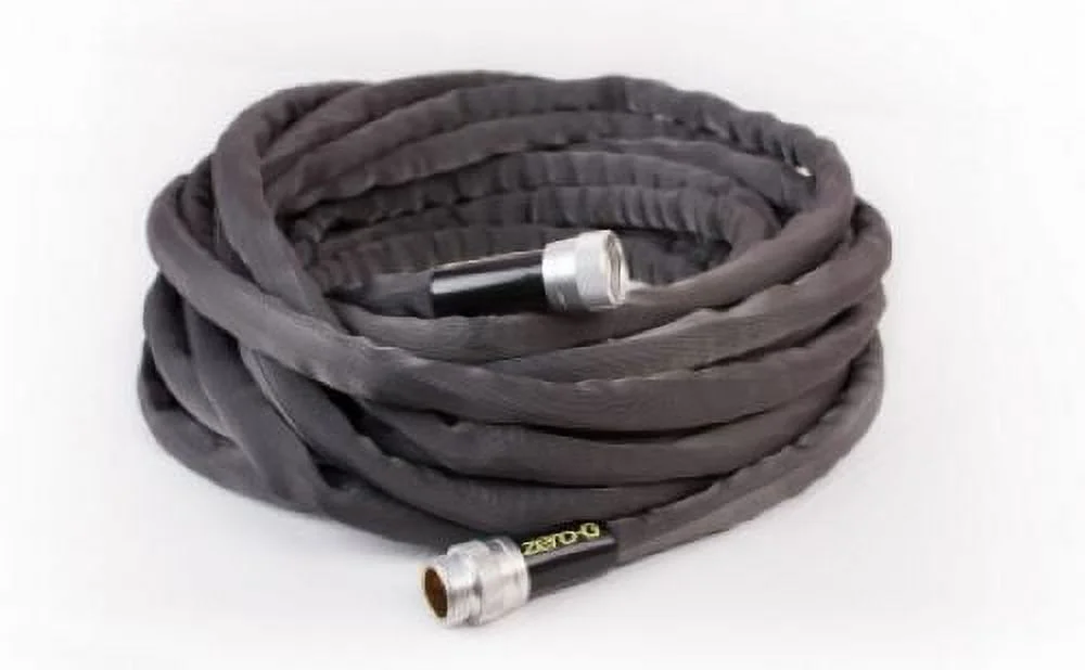 Teknor-Apex 4001-50 Zero-G 50' 5/8" Kink-Free Black Water Garden Hose - Quantity of 2