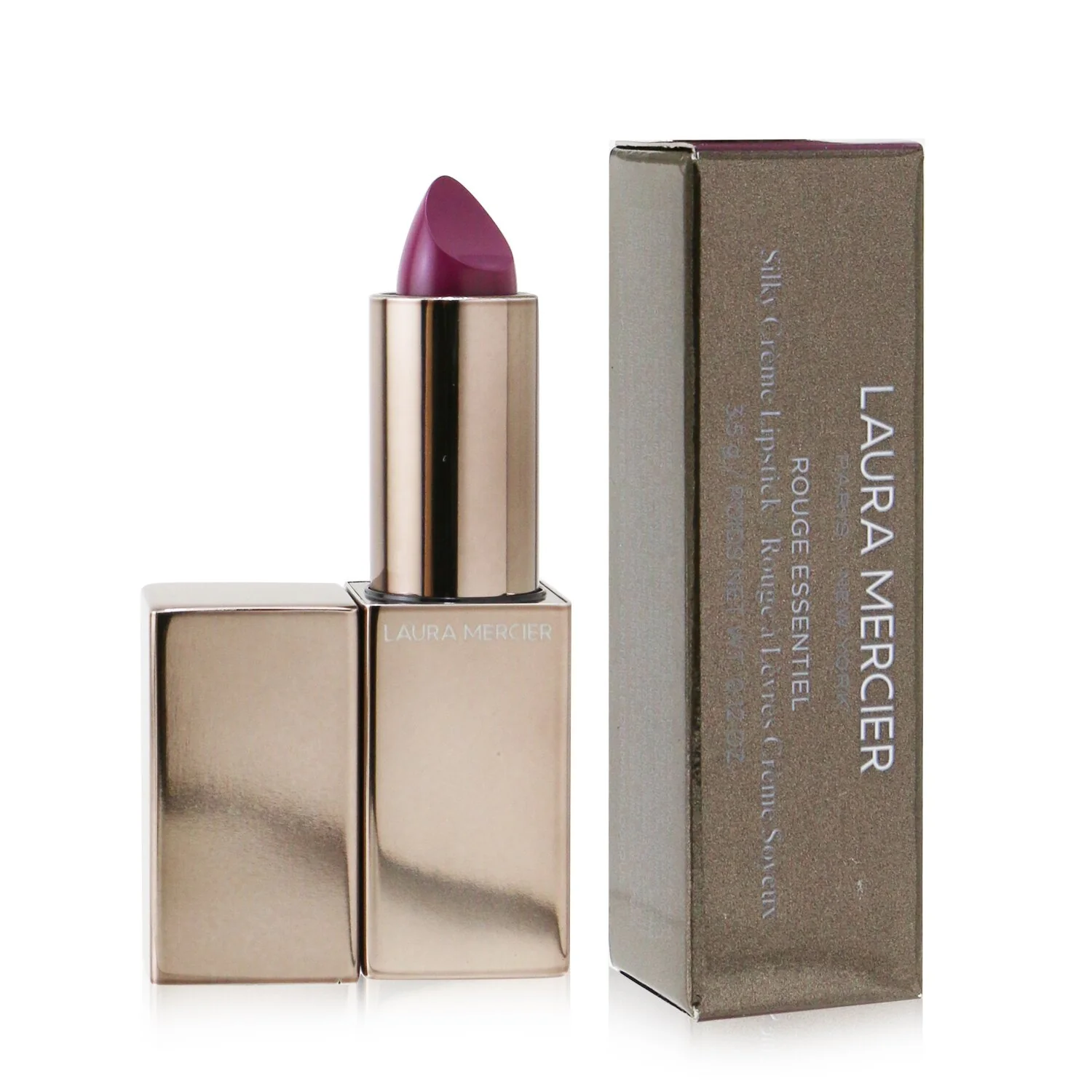 Laura Mercier Rouge Essentiel Silky Creme Lipstick - # Fuchsia Favori  3.5g/0.12oz
