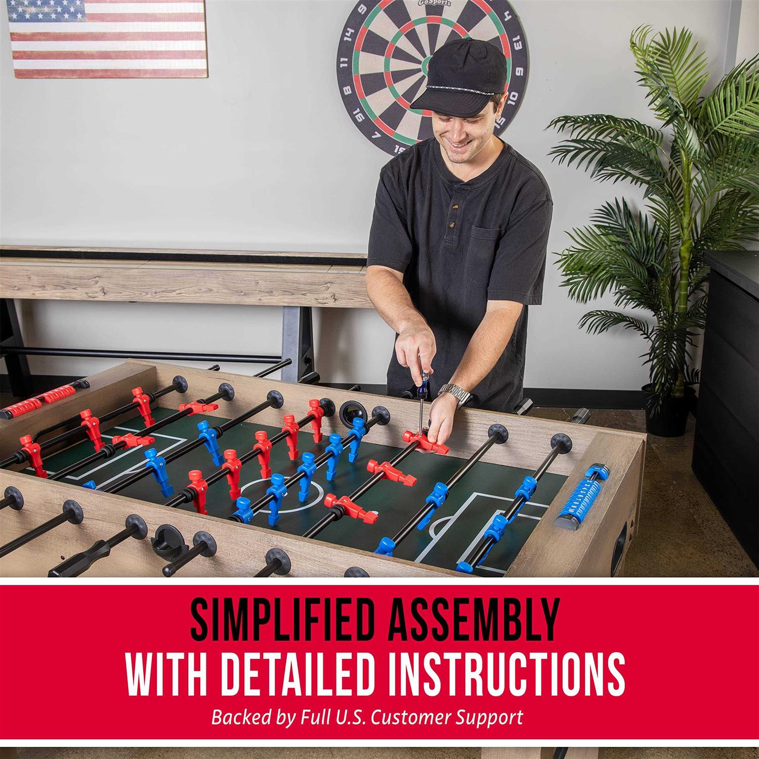 GoSports Size Foosball Table - Sports Supplies Online Store