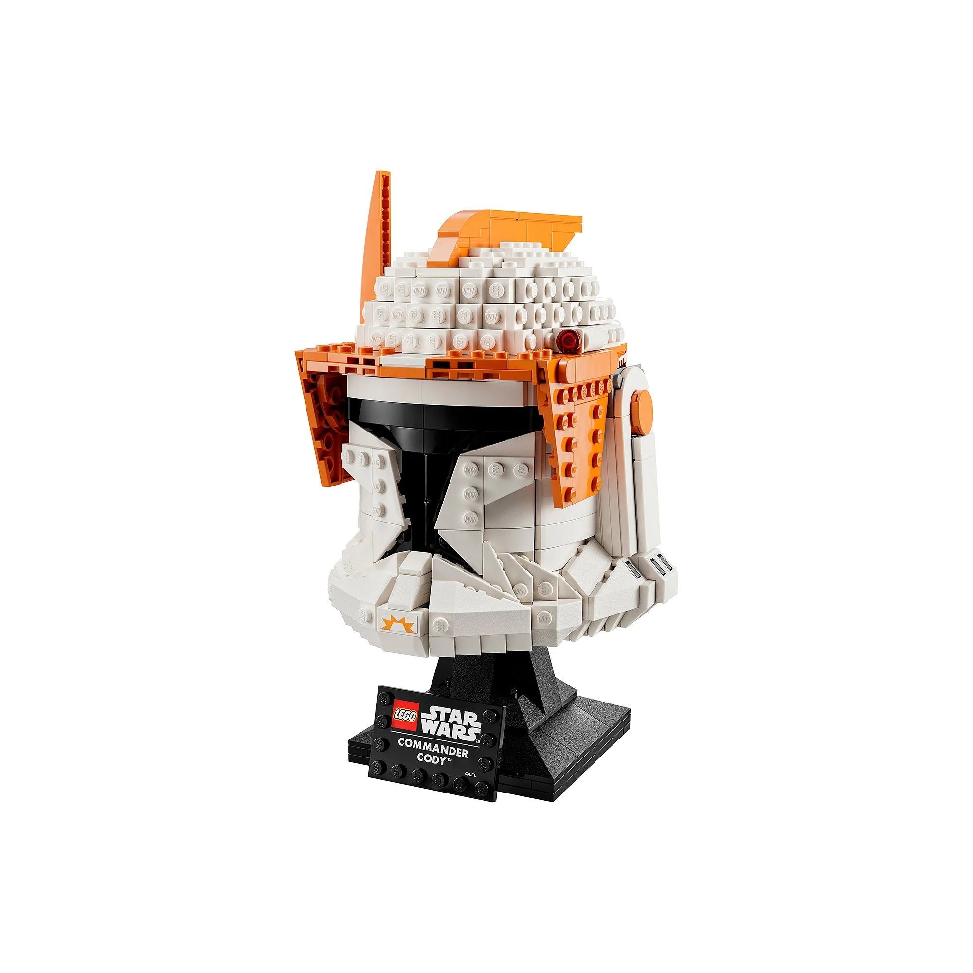 LEGO 75350 Star Wars Clone Commander Cody Helmet Collectible Set for Adults, The Clone Wars Memorabilia, Collection Gift Idea, Decor Display