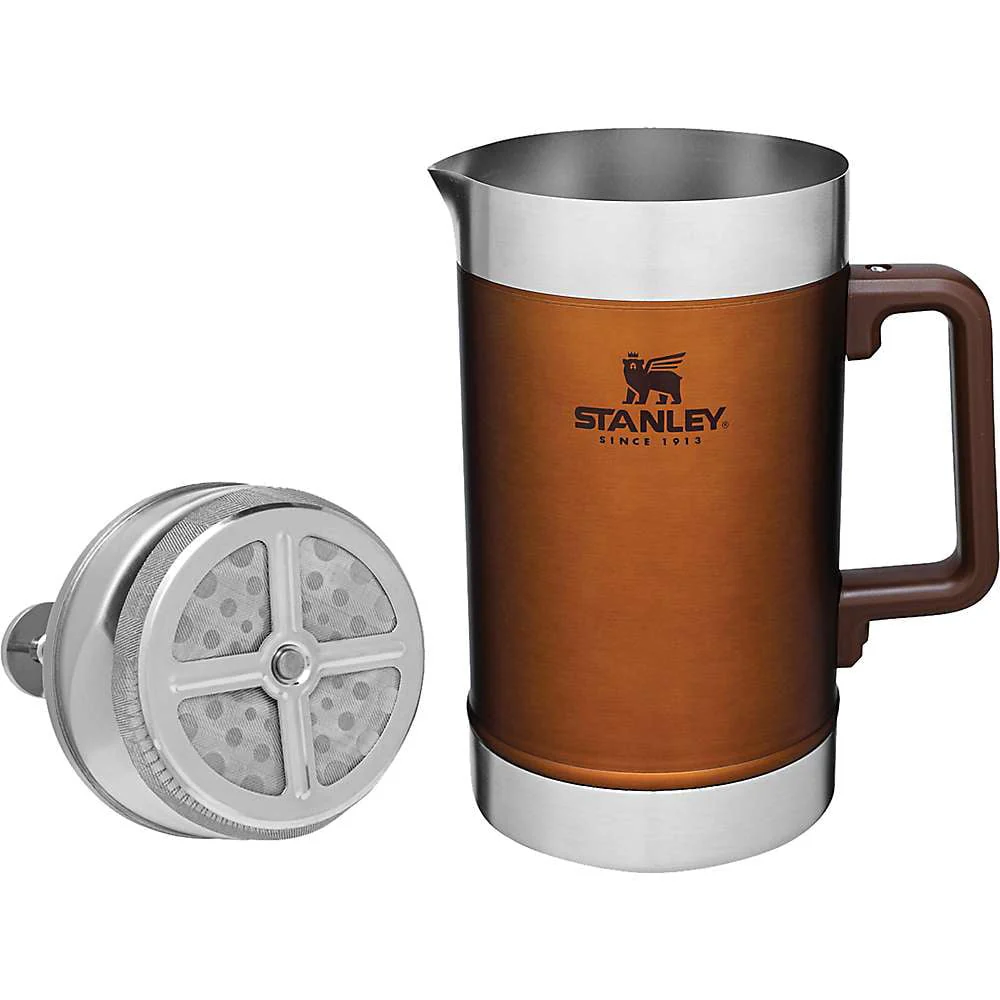 Stanley Classic Stainless Steel Coffee French Press, 48 oz
