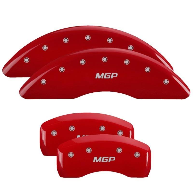 MGP 42014SJEPRD Red Jeep/Jeep Jeep Caliper Covers