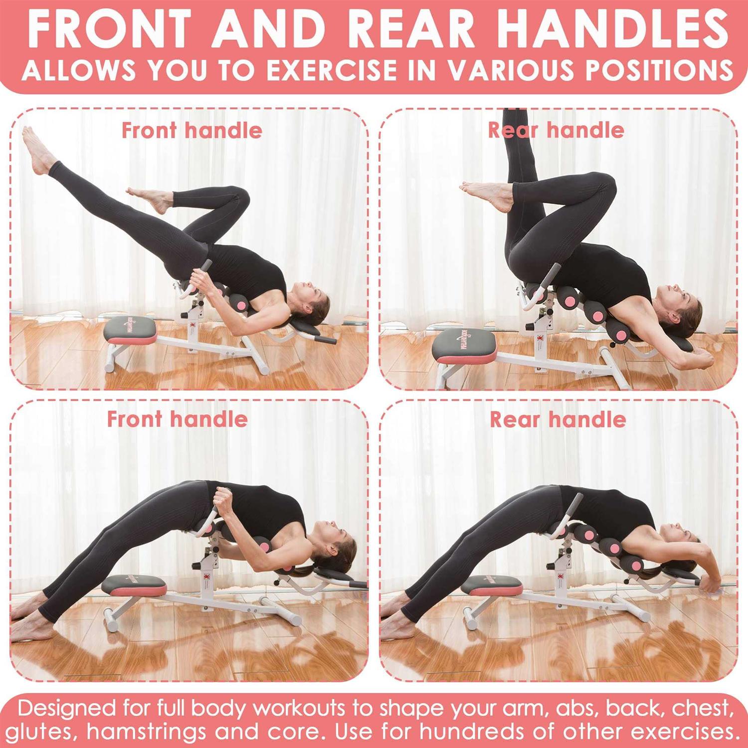 BODY RHYTHM Upgrade Multifunctional Workout Chair for Core &amp; Abdominal Strength Training - Sports Supplies Online Store