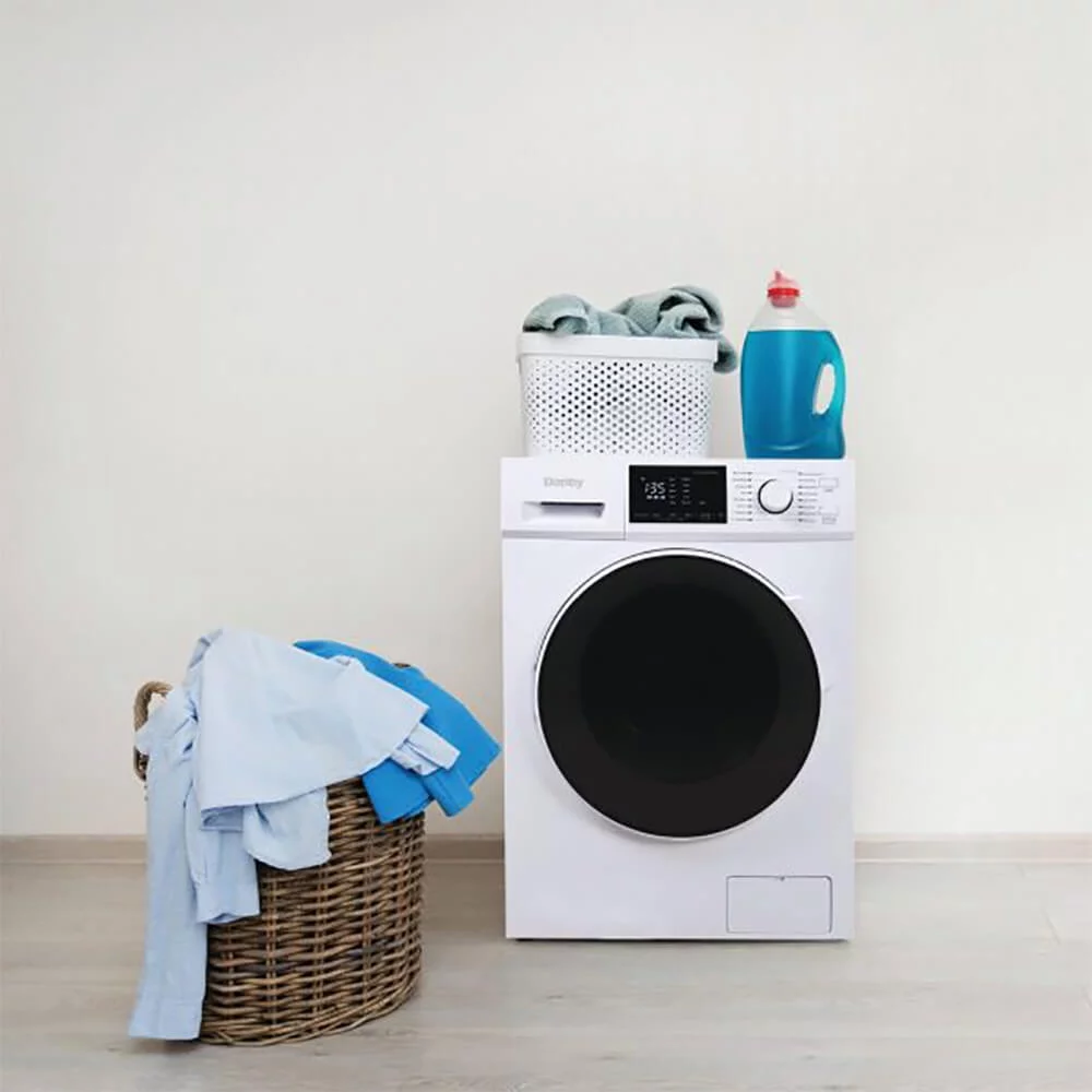 Danby DWM120WDB-3 2.7 Cu. ft. All-In-One Vent-less Washer/Dryer Combo in White