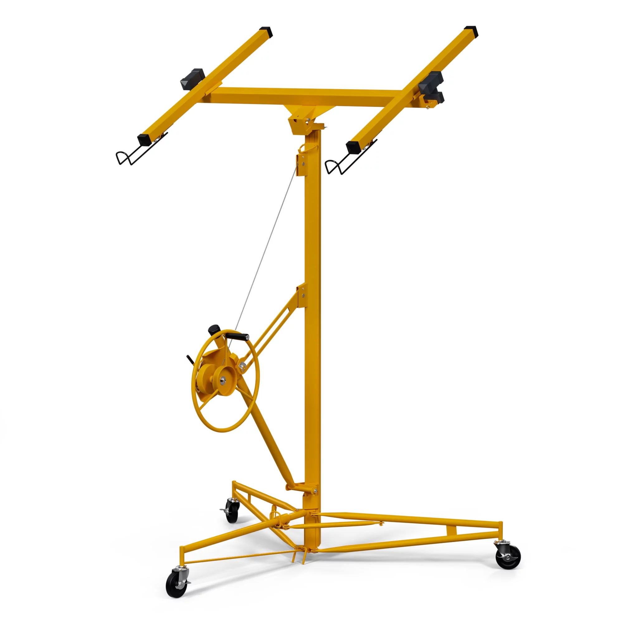 Ufurpie 11FT Drywall Rolling Lifter Panel,Sheetrock Lift, 150lb Weight Capacity Panel Hoist Jack Tool