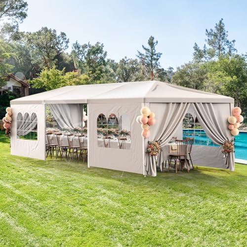 Outdoor Party Tent 10x30 Black Tents for Parties