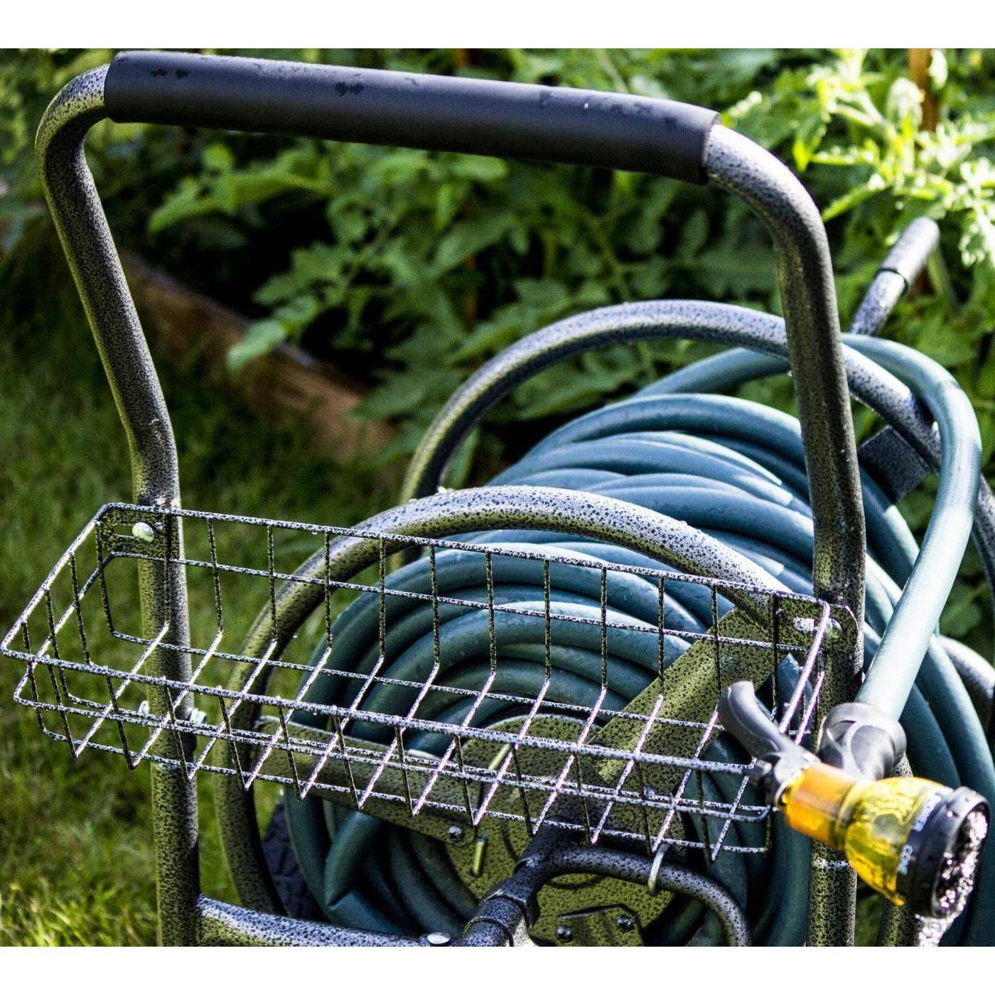 Metal Cart Hose Reel Backyard Expressions 78603986