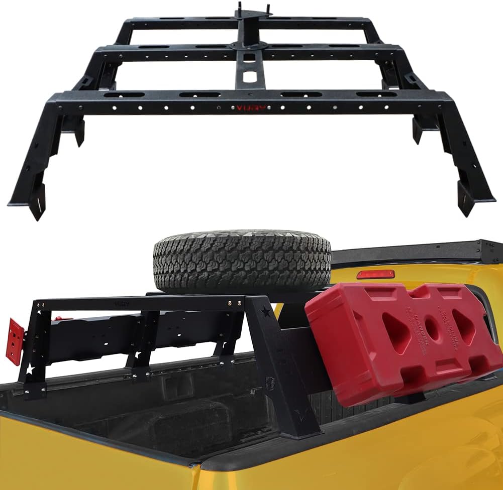 TIOYAR 11.5 Bed Rack Truck Cargo Carrier fits 2020-2022 Gladiator JT