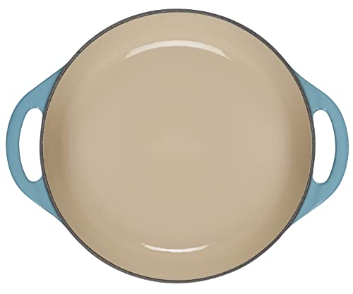 Le Creuset Enameled Cast Iron Shallow Round Oven, 2.75 Qt., Cerise