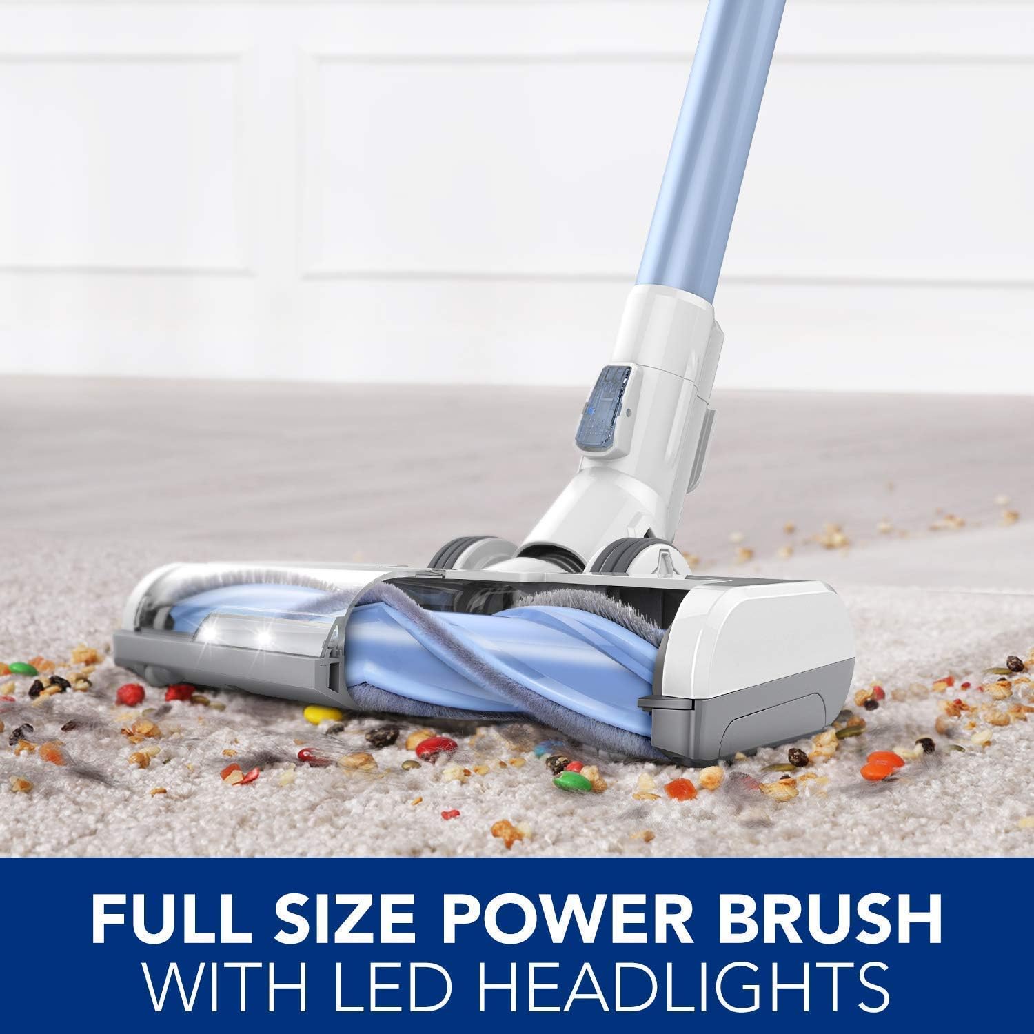 Tineco A11 Hero Cordless Vacuum Cleaner Plus Soft Roller Brush, 40 mins Long Runtime, Lightweight Handheld Stick Vacuum