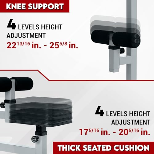 Yes4All LAT Pull Down Machines, LAT Row Cable Machine, LAT Tower with Additional Pulley Cable, High & Low Pulley Stations