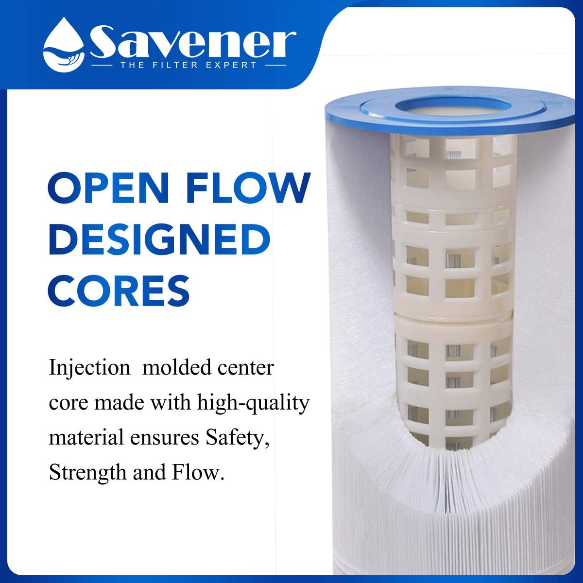 Savener CX580XRE Swimming Pool&Spa Replacement Filter Cartridge Hot Tub Filter Replaces for Darlly 70811 Unicel C-7483 81Sq.ft FC-1225 PA81 Fits